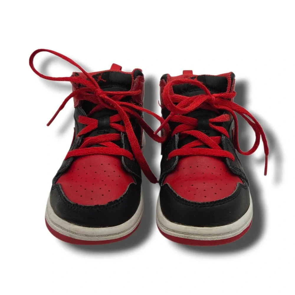 Nike Air Jordan 1 Mid Sneakers TD Child 10 Alternate Bred DQ8425-060 Basketball‎
